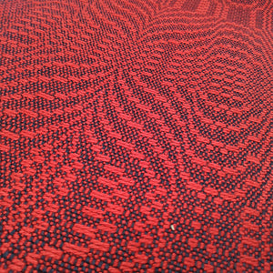 Black & Scarlet Tencel Scarf