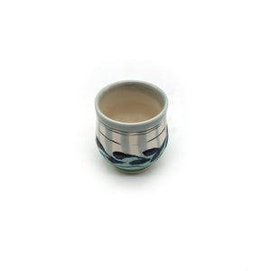 Blue Leaves Tiny Cup