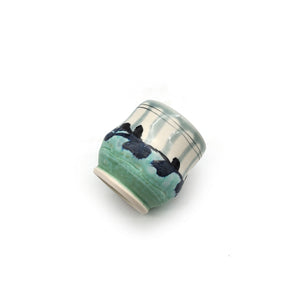 Blue Leaves Tiny Cup