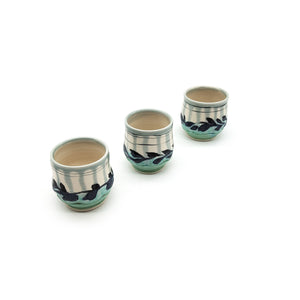 Blue Leaves Tiny Cup