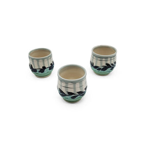 Blue Leaves Tiny Cup