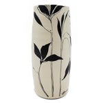 Botanical Black & White Cylinder Vase