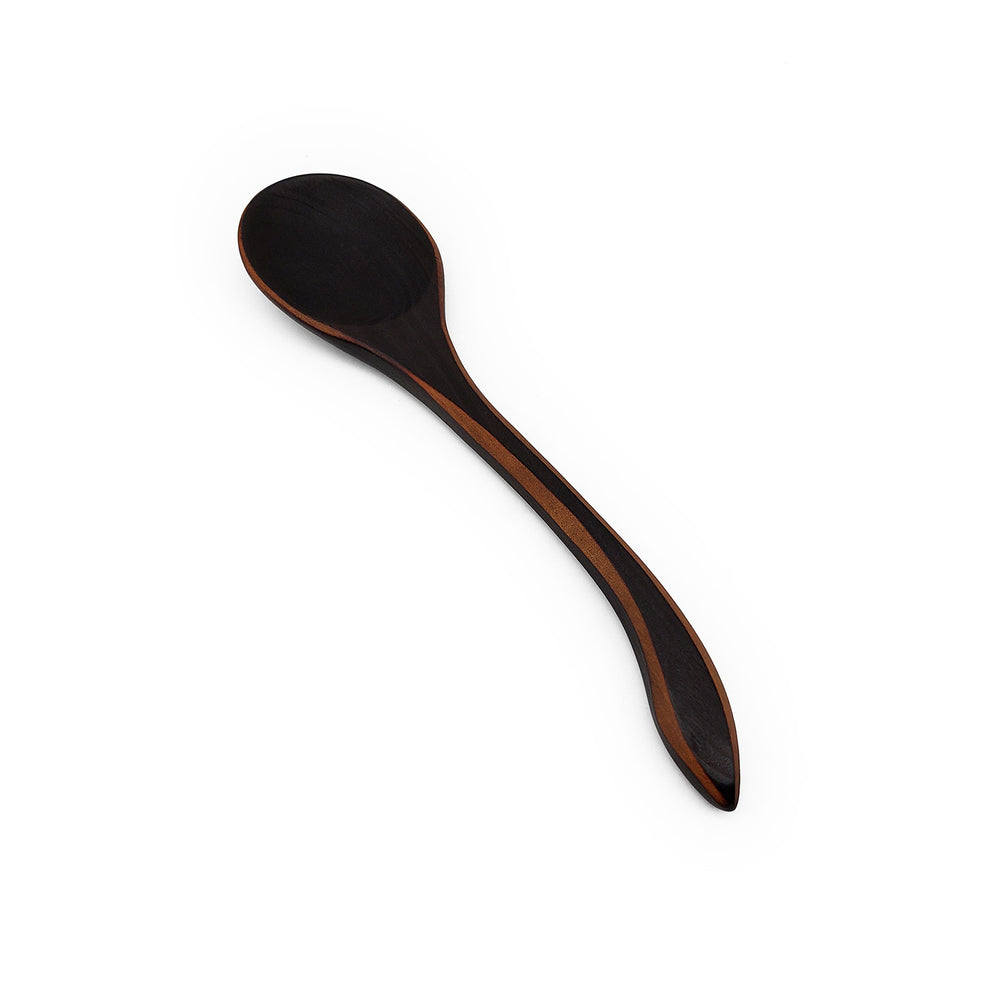 Flame Blackened Wide Serving Spoon
