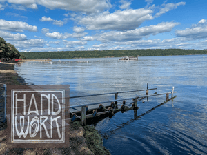 "Cayuga Lake At Taughannock" Print