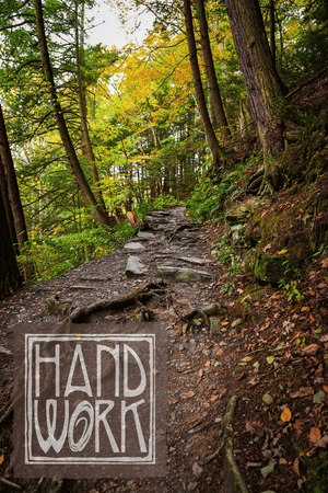 "Rim Trail To Lucifer Falls" Print