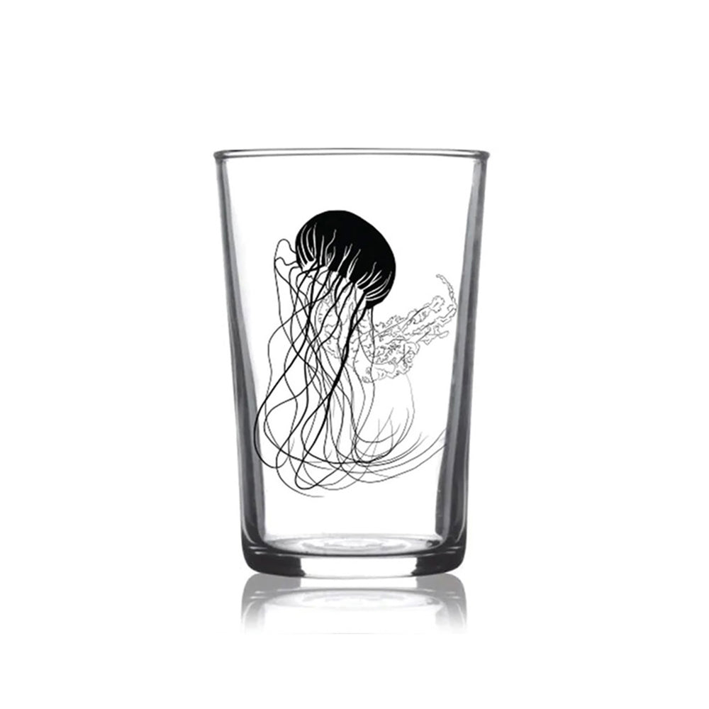 
            
                Load image into Gallery viewer, Jellyfish Limbo Euro Wine Glass Black
            
        