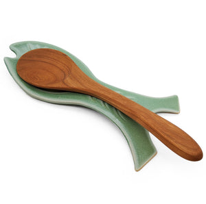 Sea Foam Fish Spoon Rest