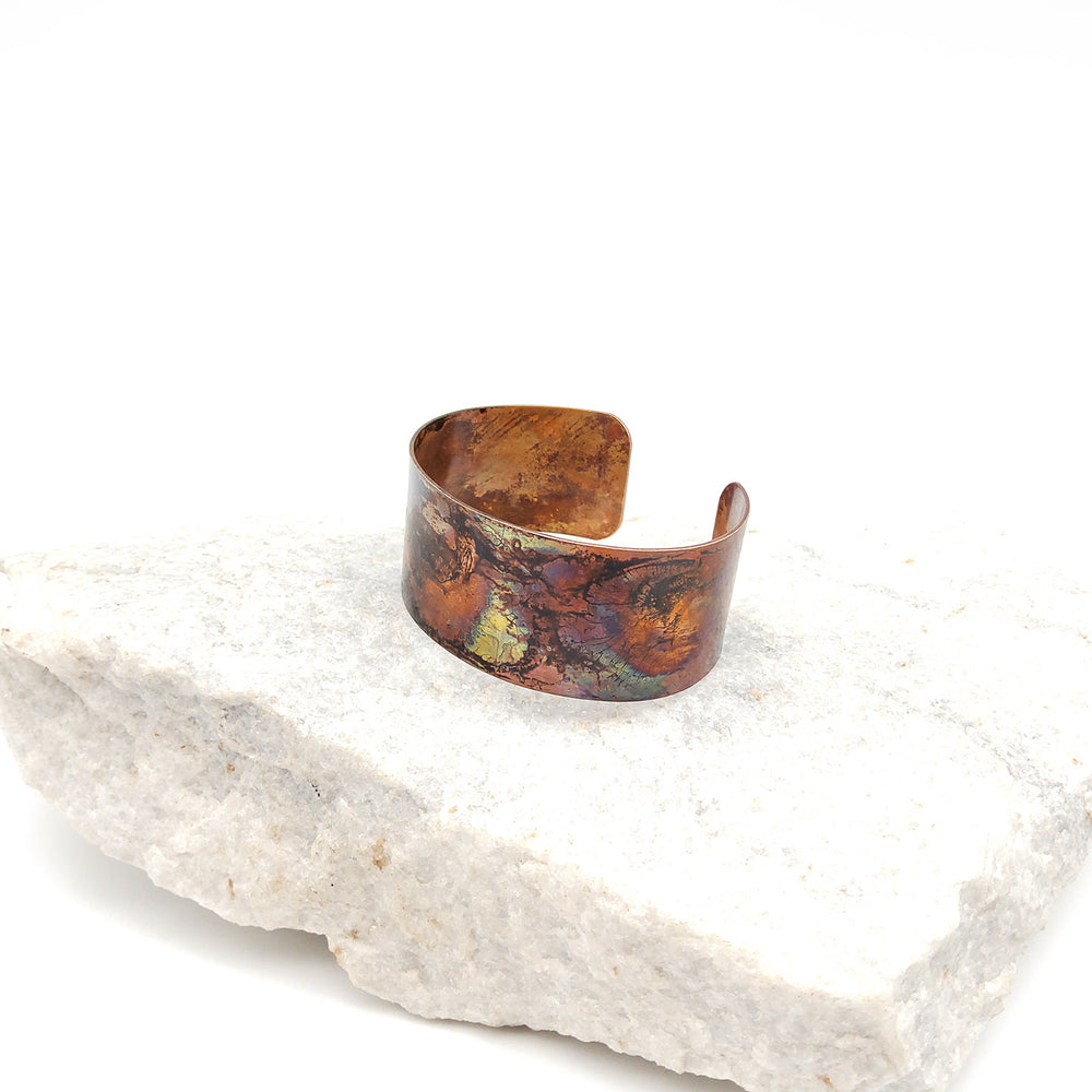Firepainted Cuff Bracelet