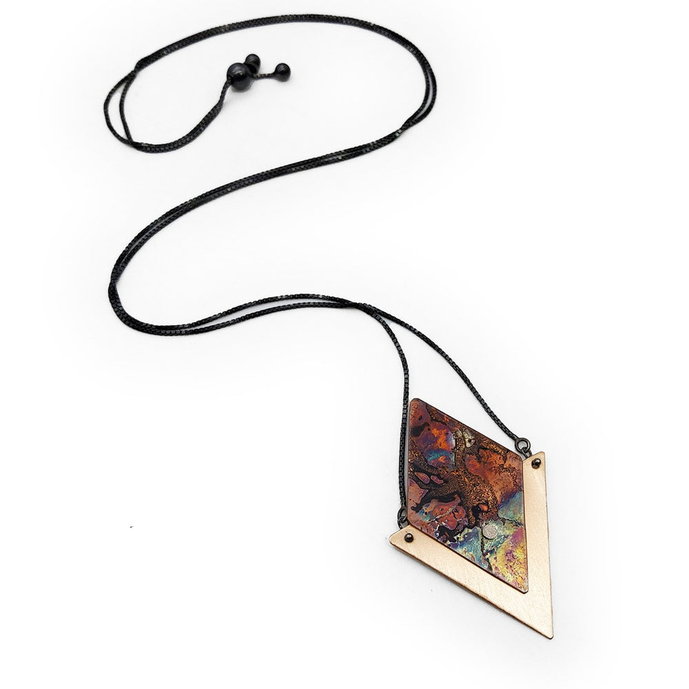 Half Moon Drawstring Necklace