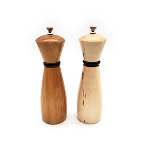 Caramel Brown Wood Grain Pepper Mill