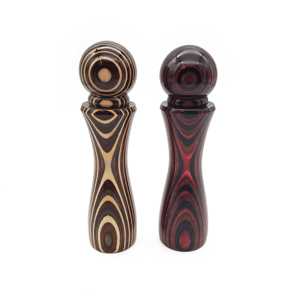 Round Top Wooden Pepper Mill