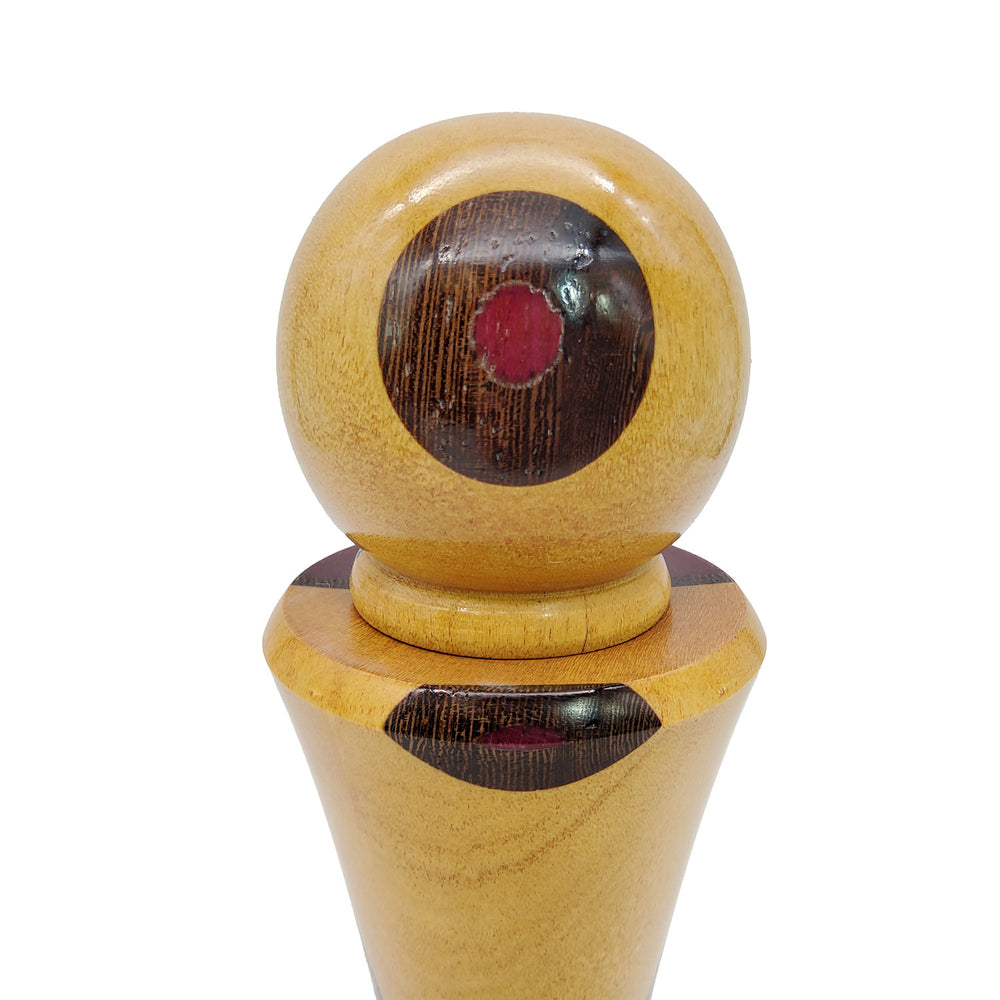 Round Top Wooden Pepper Mill