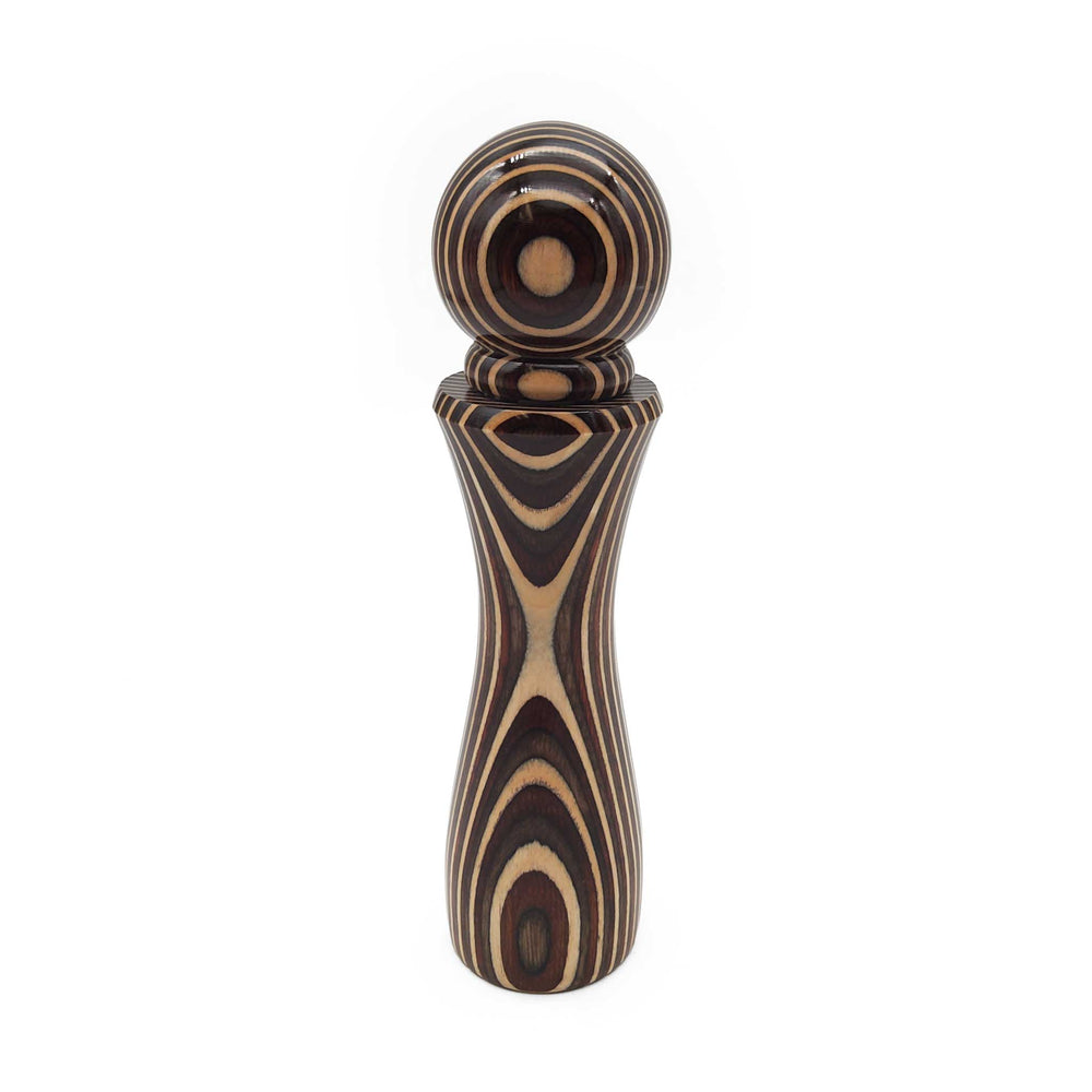 Round Top Wooden Pepper Mill