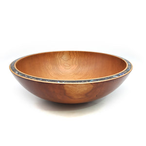 Large Abalone Rim Cherry Bowl