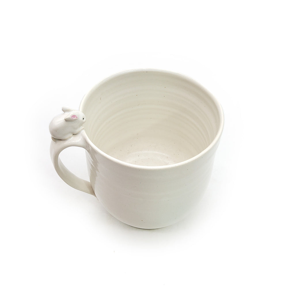 Pitcher Vase With Bunny