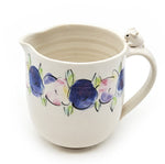 Floral Pitcher With Bunny