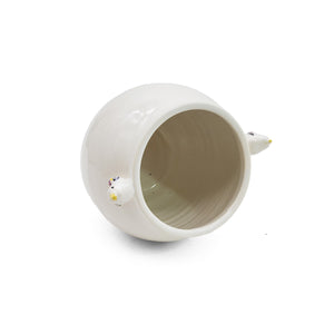 White Bird Vase