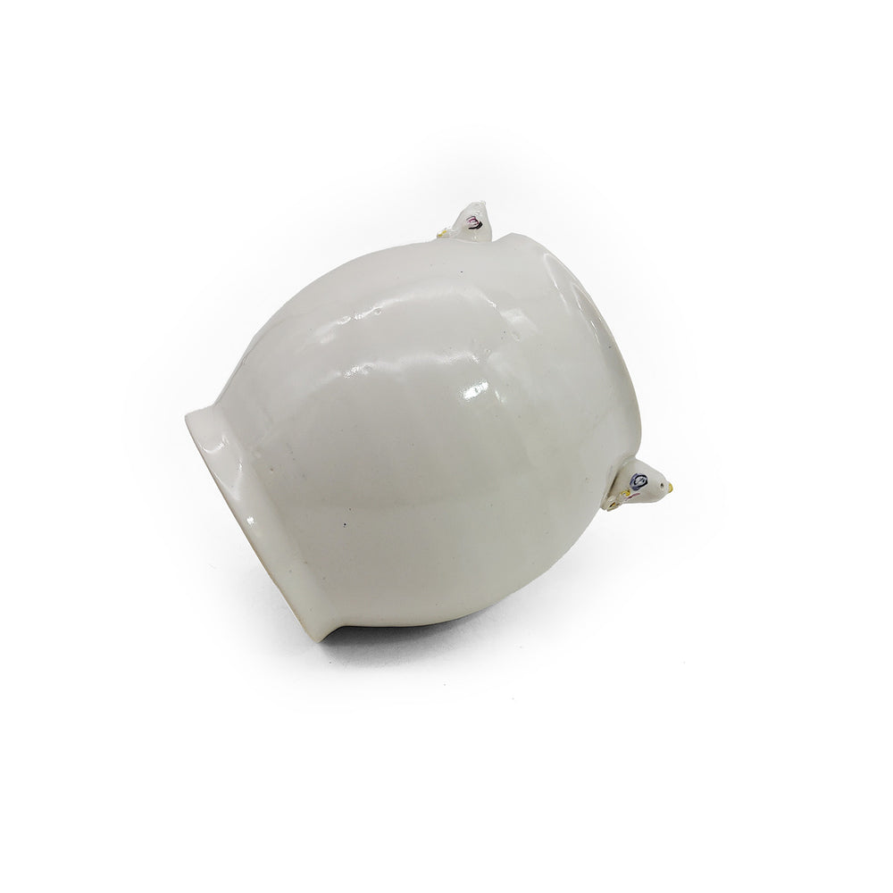 White Bird Vase