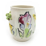 Floral Frog Vase