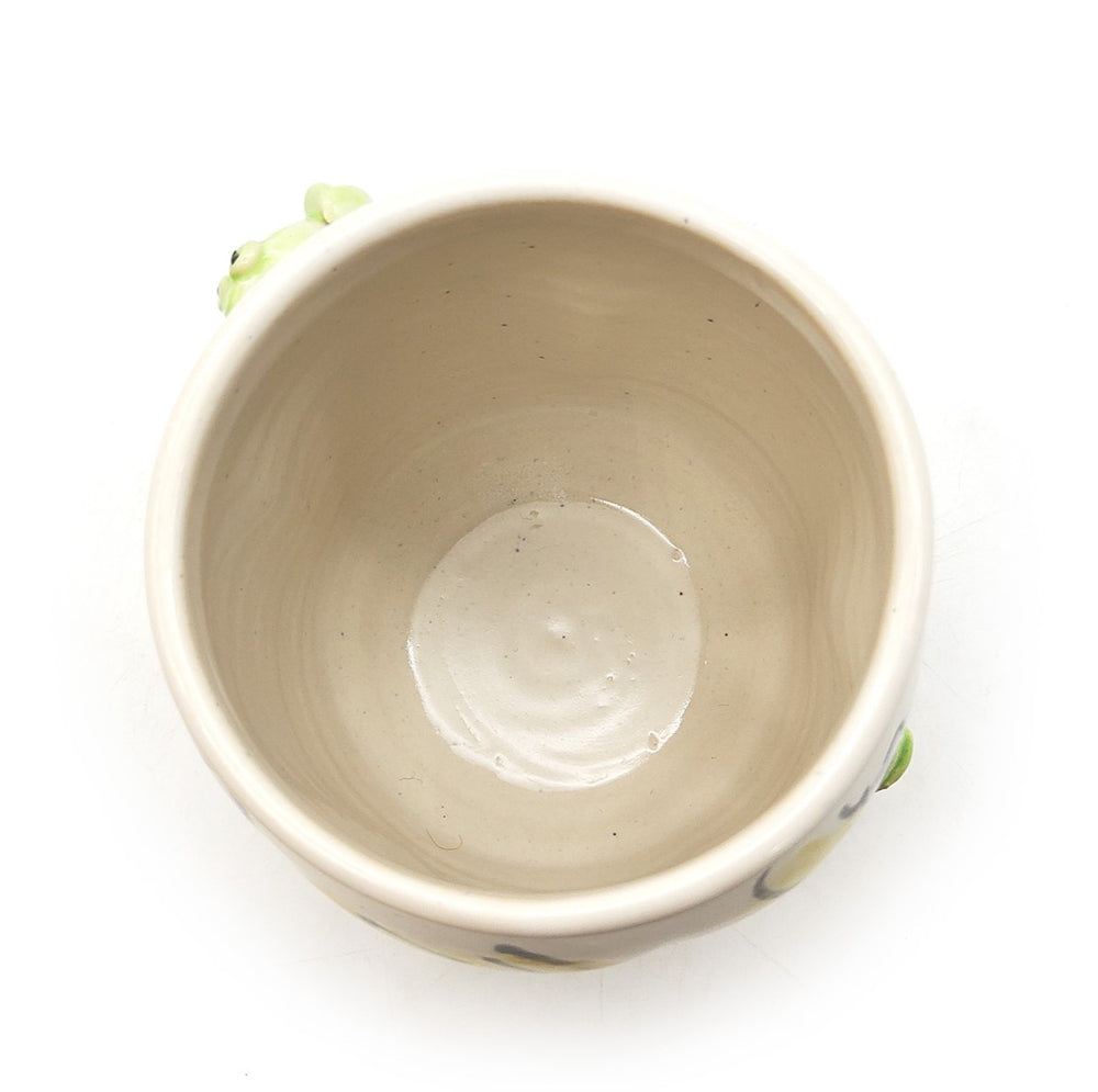 Floral Frog Vase