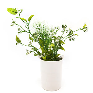 Perching Birds Cylinder Vase