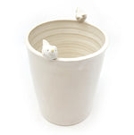 Perching Birds Cylinder Vase
