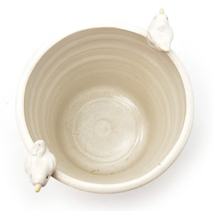 Perching Birds Cylinder Vase