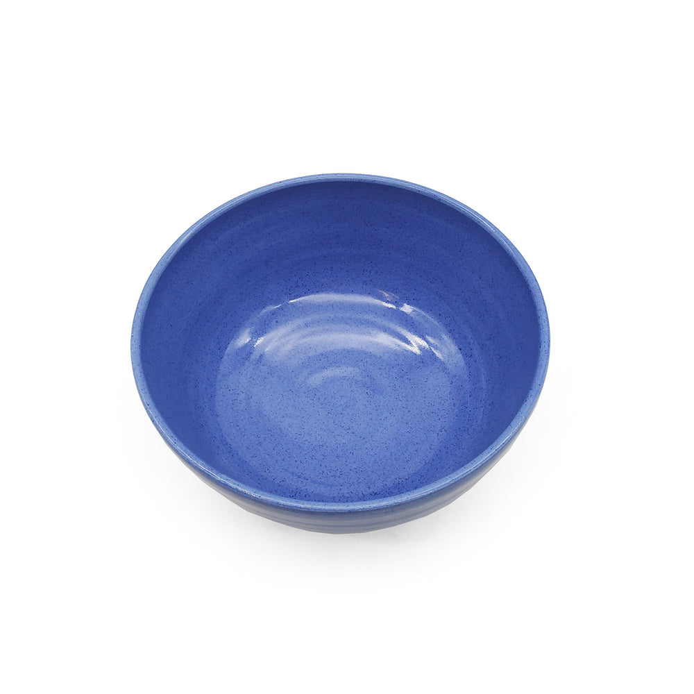 Large Blue Serving Bowl