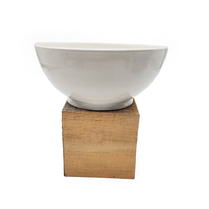Large White Serving Bowl