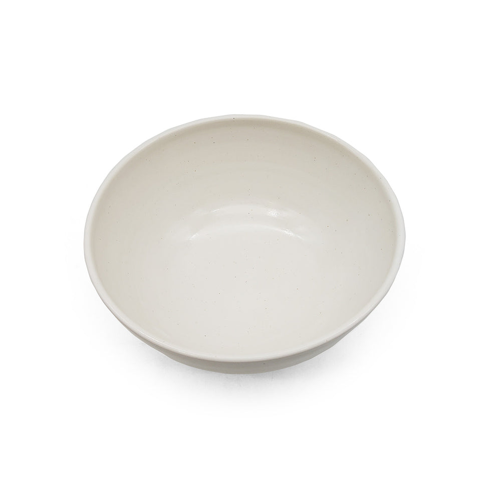 Large White Serving Bowl