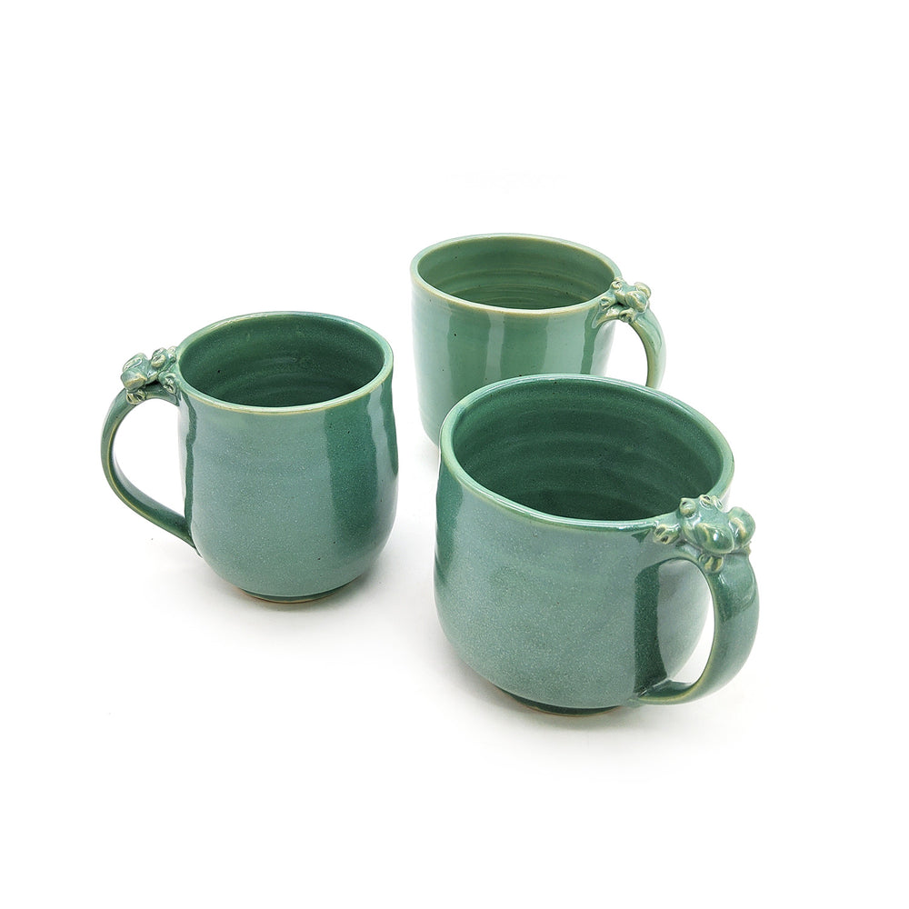 Green Frog Mug