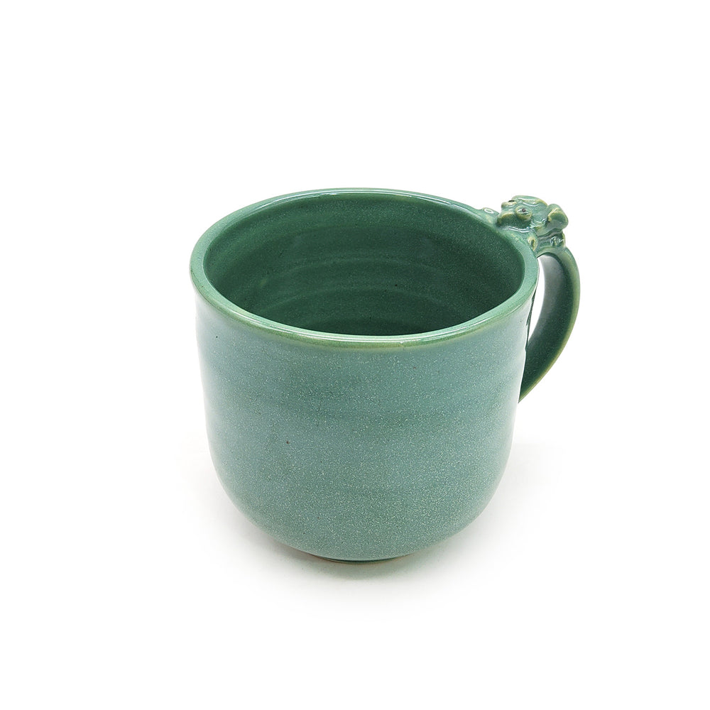 Green Frog Mug