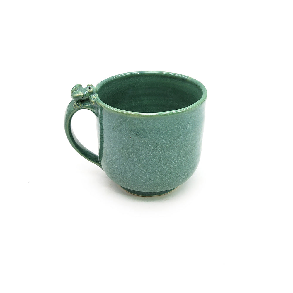 Green Frog Mug