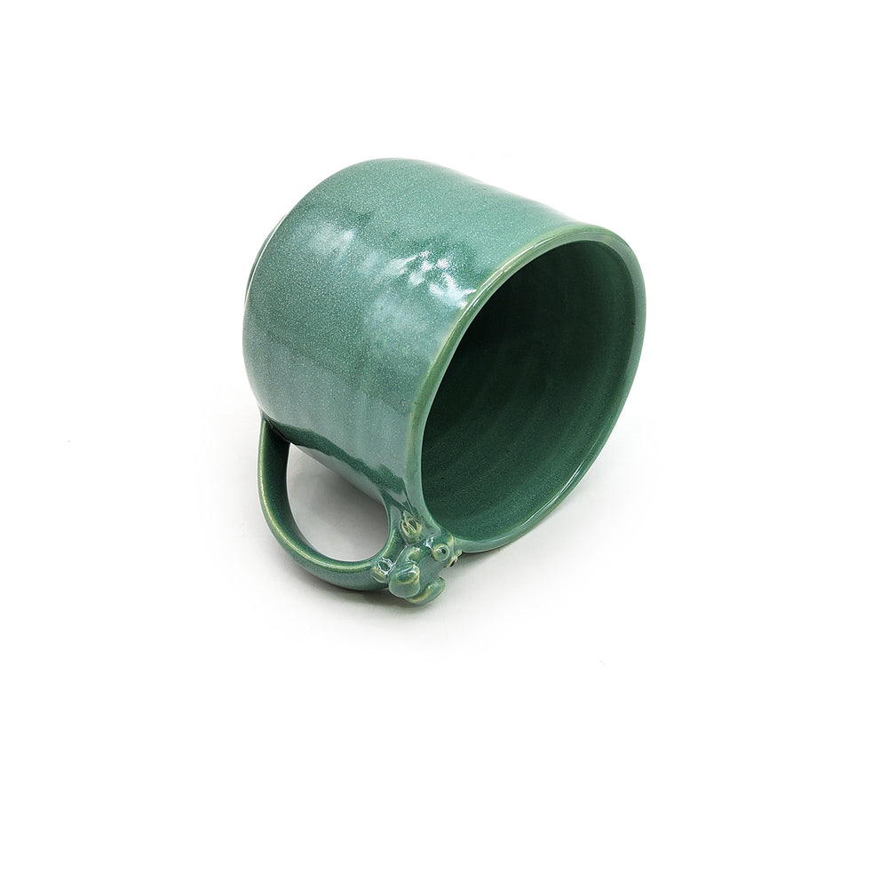 Green Frog Mug