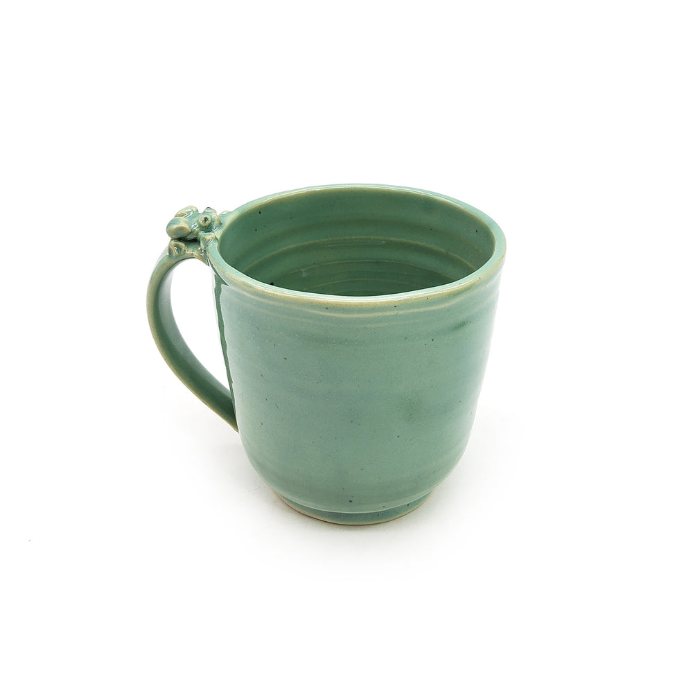 Green Frog Mug