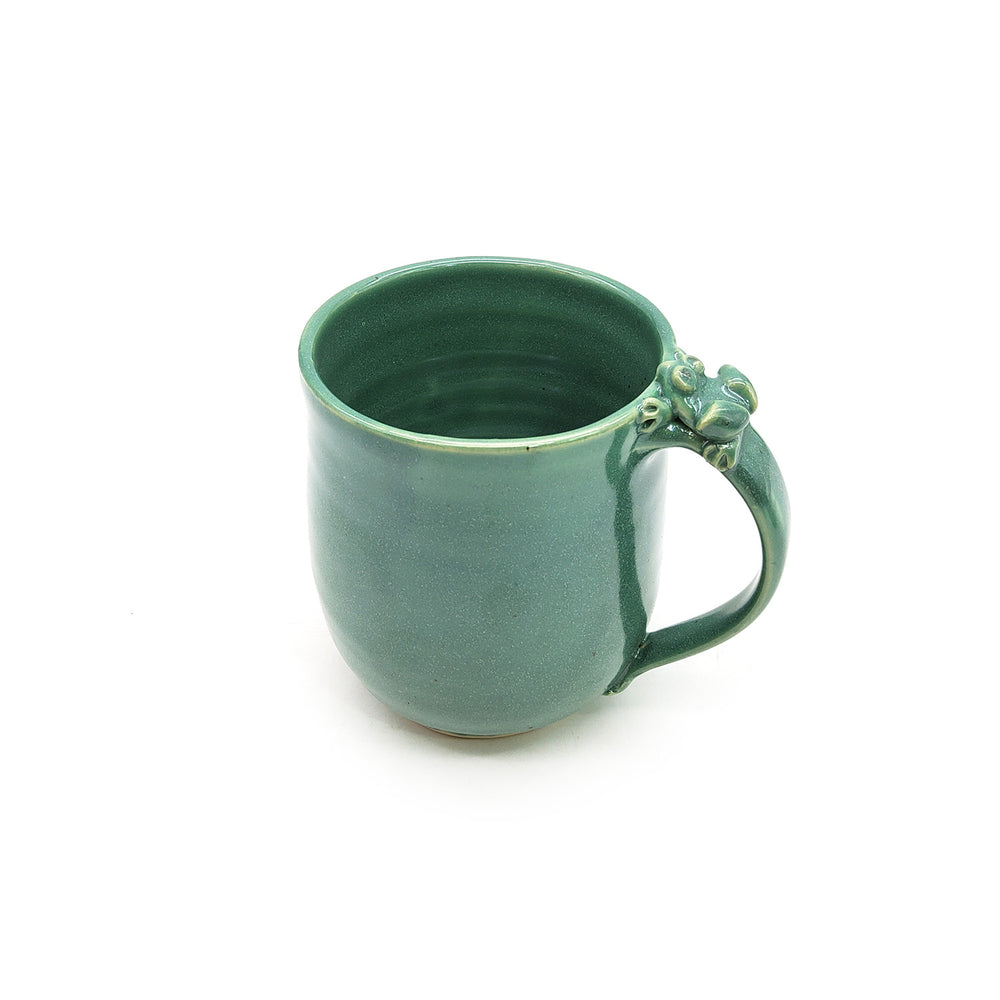 Green Frog Mug