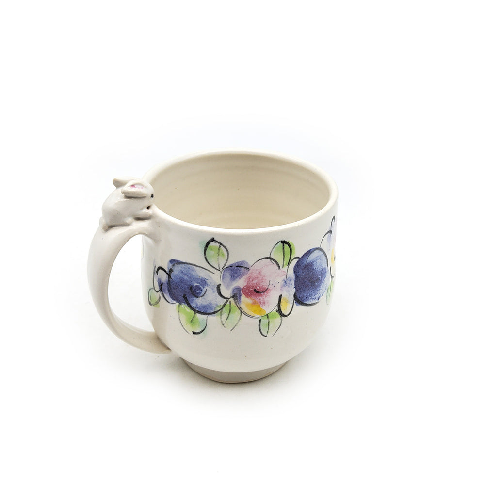Floral Bunny Mug