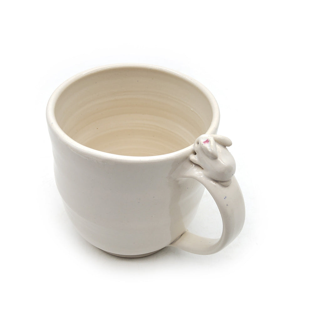 White Bunny Mug