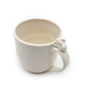 White Bunny Mug