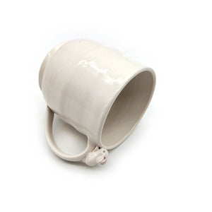 White Bunny Mug