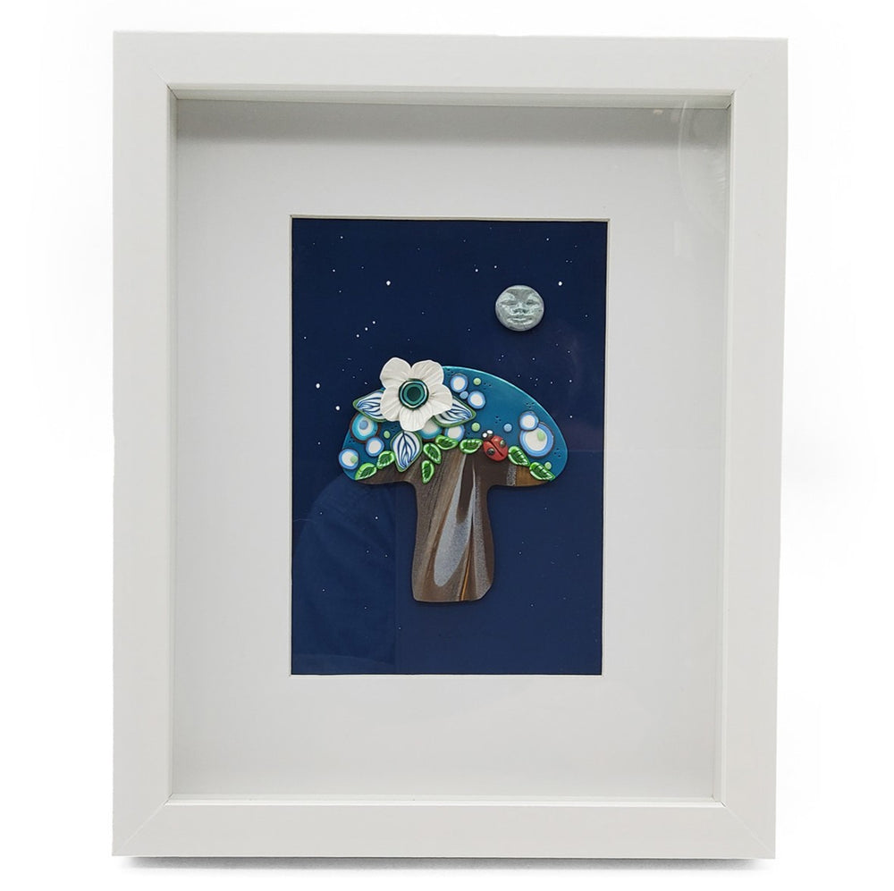 "Celestial Toadstool" Framed 3D Wall Art
