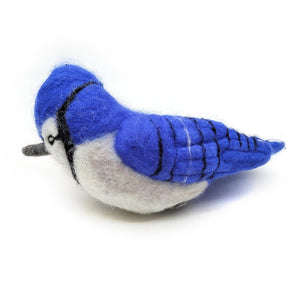 Felted Blue Jay