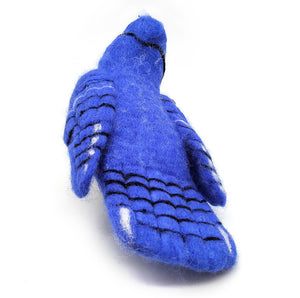 Felted Blue Jay