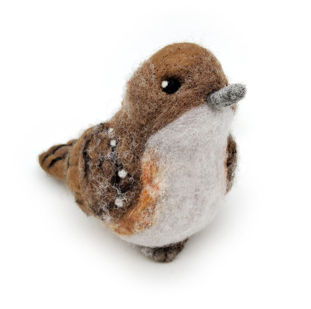 Felted House Wren