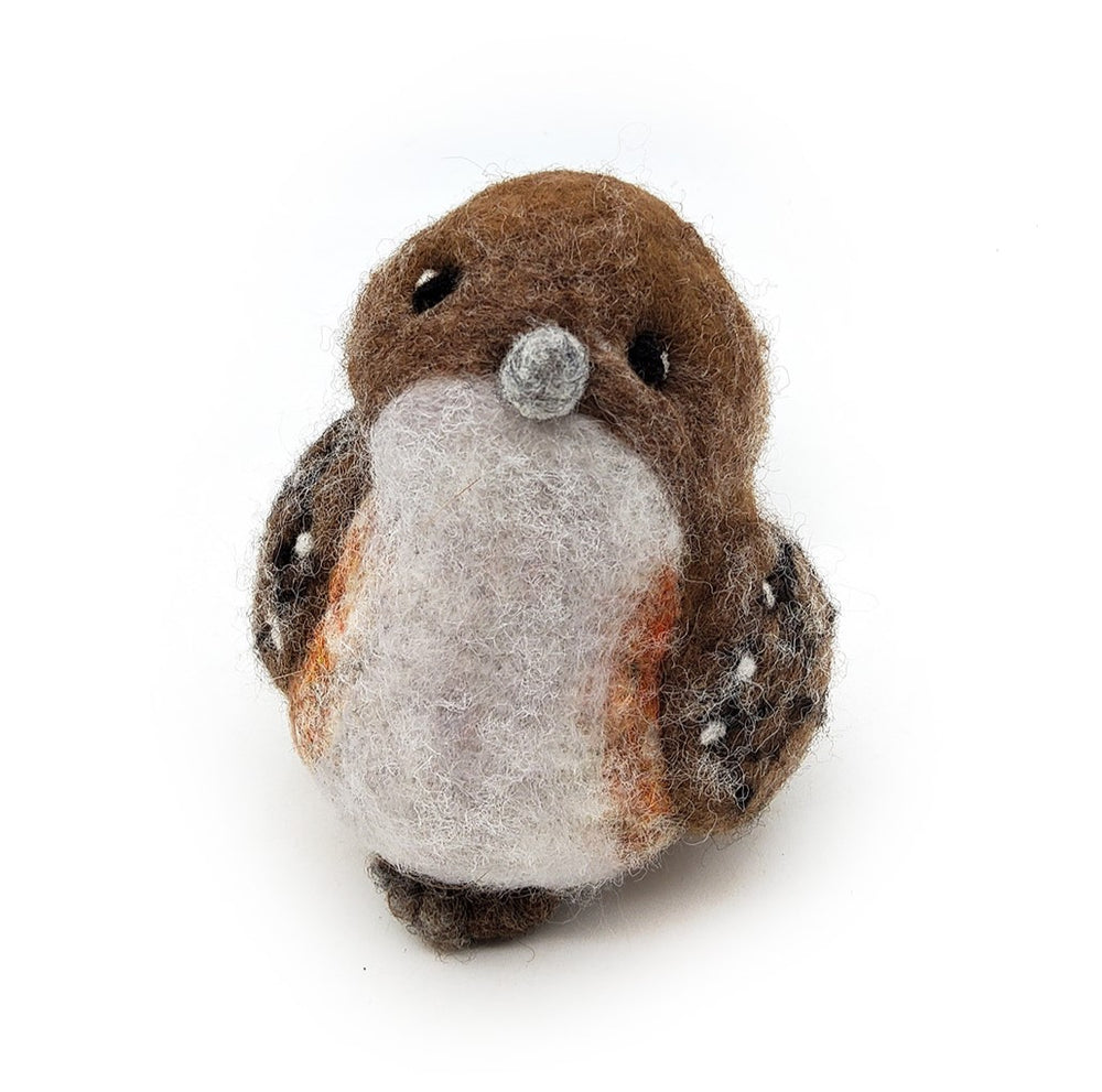 Felted House Wren