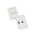 Gold Dipped Square Dangles