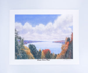 "Cayuga Autumn Magic" Mini Print