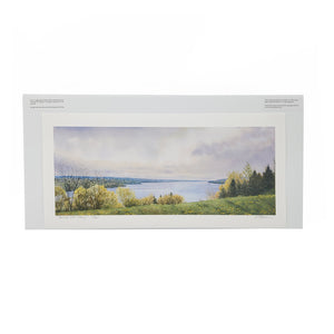 "Cayuga East Spring" Print