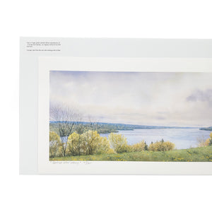 "Cayuga East Spring" Print