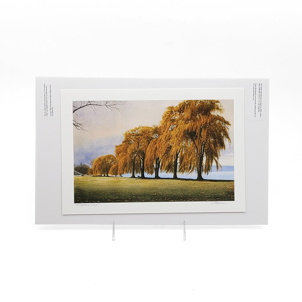 "November Gold" Print